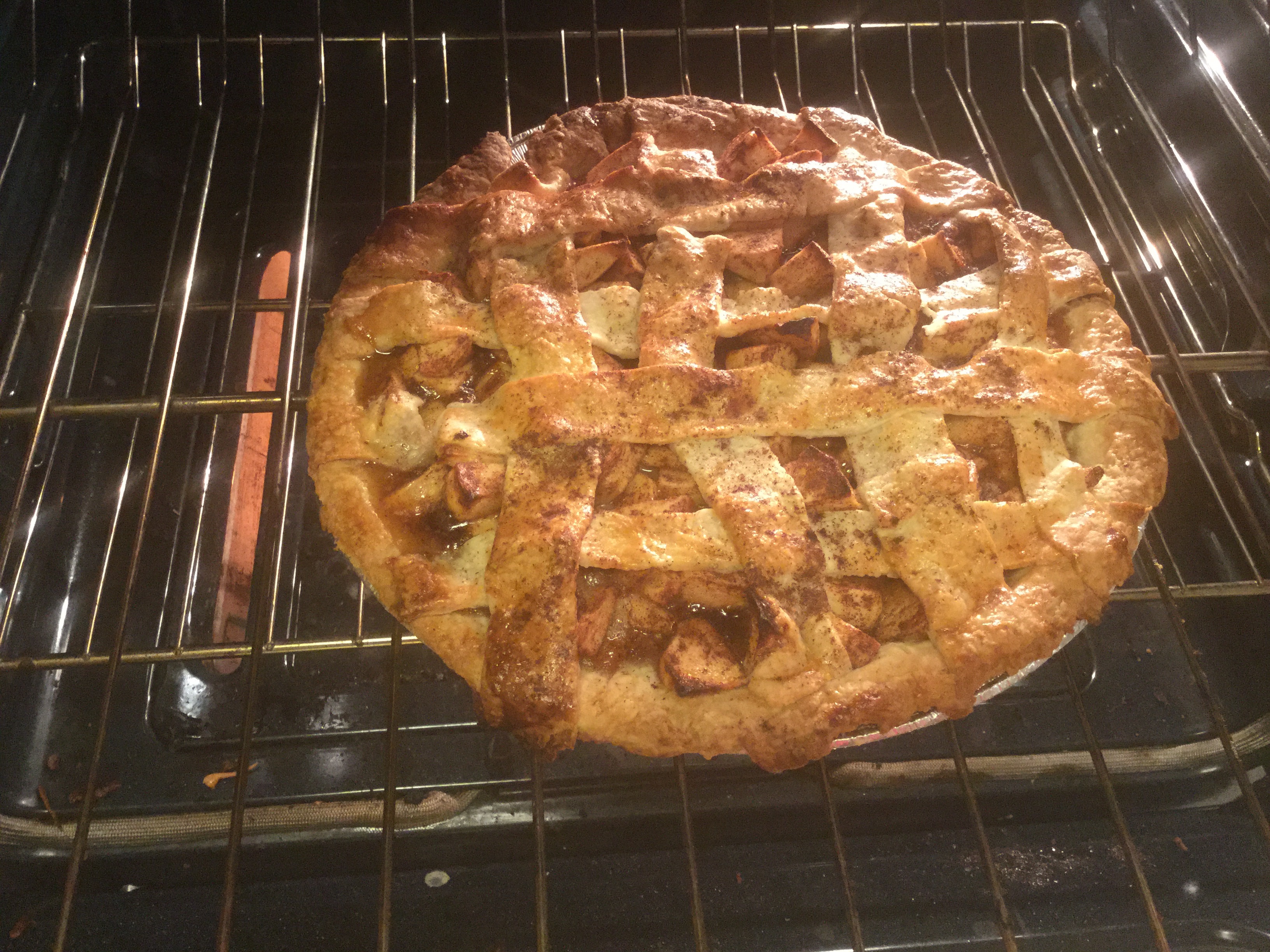 lattice top apple pie