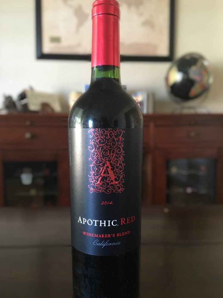 apothic red wine sweet or dry
