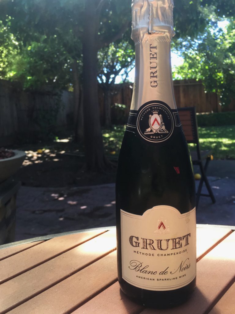 Gruet Blanc de Noirs Little Bottle Big Celebration Briscoe Bites