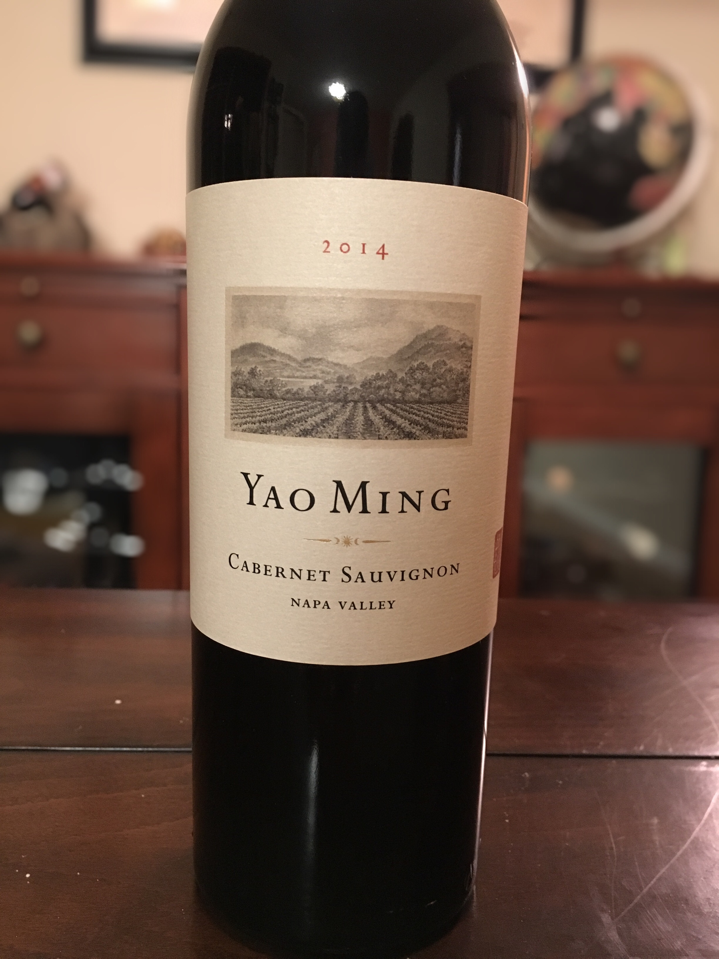 Yao Ming 2014 Cabernet Sauvignon - Briscoe Bites