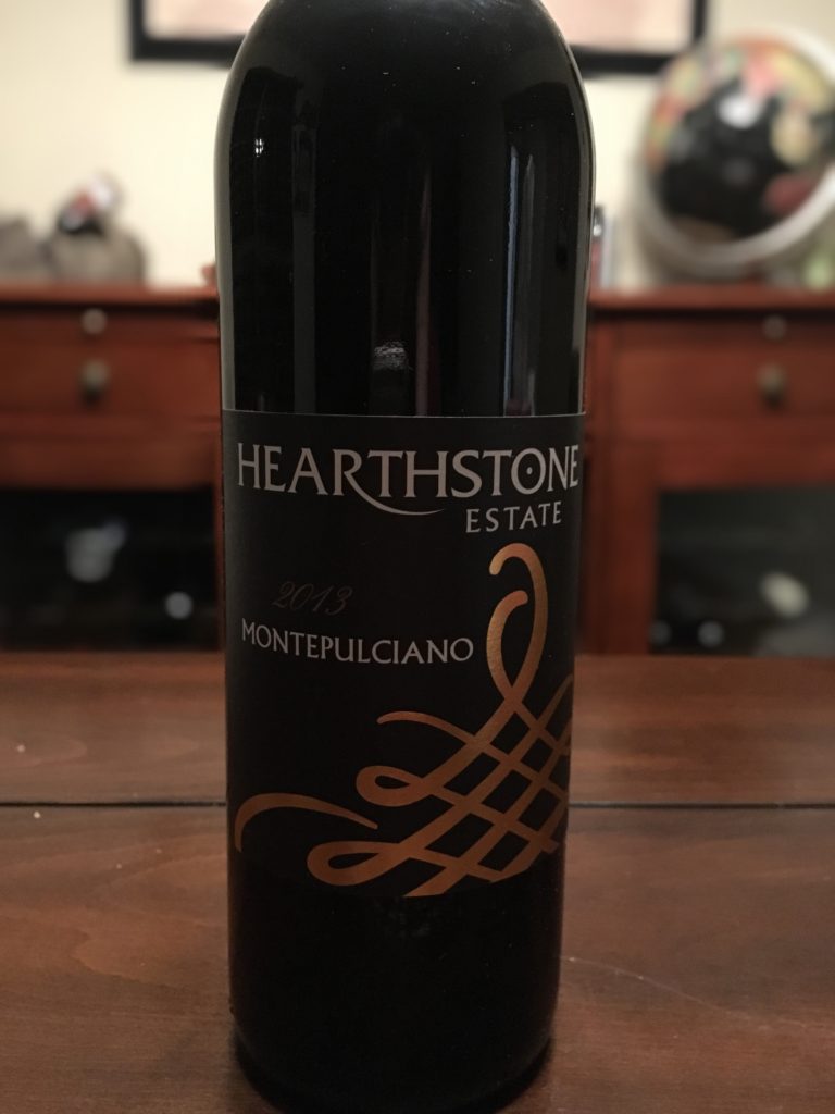 Hearthstone Estate 2013 Montepulciano Briscoe Bites